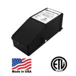 HitLights 40 Watt Dimmable LED Driver, 12V Magnetic Power Supply – 110V AC – 12V DC LED Transformer. Compatible with Lutron and Leviton for LED Strip Lights, Constant Voltage LED Products