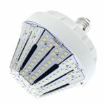 60W LED Corn Light Bulb (Equivalent to 175W), E26 Medium Base Natural White Light 4000K, 9150 LM Super Bright, AC 100-277V, UL DLC Listed, for Household Porch Light Garden Light Canopy Light