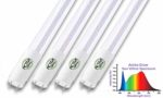 Active Grow T8/T12 HO 4FT LED Grow Light Tube for Germination & Microgreens – 22 Watts – Sun White Full Spectrum (High CRI 95) – Direct Wire 120-277V – UL Marked (4-Pack)