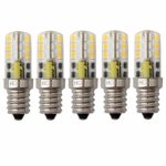 E12 LED Bulb 12V AC/DC 2W Warm White 3000K, 200LM, 20W Halogen Replacement Bulb, Mini Candelabra led Bulb (Pack of 5)