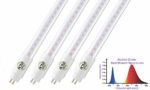 Active Grow T5 High Output 4FT LED Grow Light Tube for Fruits, Flowers & Blooming Plants – 24 Watts – Red Bloom Dedicated Spectrum – Direct Replacement – UL Marked – 4-Pack