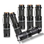 Hausbell 7W Mini LED Flashlight (6 Pack)