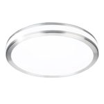 AFSEMOS LED Flush Mount Ceiling Light,13”, 32W(170W Incandescent Equivalent), Surface Mounted Downlight,Round LED Ceiling Lights for Bedroom,Living Room,Kitchen，2600lm,Cool White(6000K)