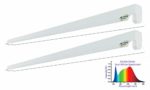 Active Grow T5 LED Strip Light Fixture for Leafy Greens – 22 Watts – Sun White Full Spectrum (High CRI 95) – Linkable Up to 8 Units – 120V – UL Marked – 2-Pack