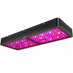 KINGBO 2000W LED Grow Light Full Spectrum, Double Chips Daisy Chain Optical Lens LED Growing Lamp with UV IR for Indoor Plants Veg and Flower (12-Band, 10W/LED)
