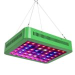 GROWNEER 300W LED Grow Light Bulbs Panel, Full Spectrum Plant Growing Lamps w/Veg & Bloom Switch, Daisy Chain Connection, for Indoor Plants Greenhouse Seedlings Growing and Flowering
