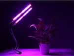 TekHome Plant Grow Light with Timer, 36 LED Grow Light, Indoor Grow Lights for Plants, Grow Lamp for Indoor Plants, Fluorescent Grow Light, Grow Light for Seed Starting, Dimmable Small Grow Light.