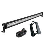 LED Light Bar YITAMOTOR 52 Inch Light Bar Compatible for Jeep Wrangler TJ with Brackets and Switch on/off Wiring Harness 300W Spot Flood Combo Offroad Lights 12V