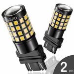 3157 3156 4057 LED Reverse Backup Bulb Extremely Bright, [2018 UPGRADED] Marsauto 52 SMD 3030/2835 Chipsets Back up Stop Tail Light Lamp Bulbs Replacement (Set of 2)