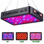 1000W LED Grow Light Full Spectrum for Indoor Plants Veg and Flower SUNRAISE LED Grow Lamp with Daisy Chain Triple-Chips LED (15W LED)