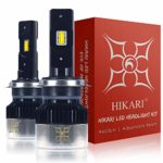 HIKARI LED Headlight Bulbs Conversion Kit-H7,9600lm 6K Cool White,2 Yr Warranty