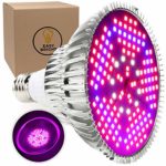 100W LED Grow Light Bulb – Full Spectrum Lamp for Indoor Plants, Garden, Flowers, Vegetables, Greenhouse & Hydroponic Growing | E27 Base with 150 LED’s (AC85-265V) by Easy Bright