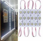 9.8 FT 5730 3 Led Module Light White Waterproof with Self-Adhesive Tape for Sign Lettering Storefront Window Exterior Light,Only LED Lights,12V Power Supply Not Included