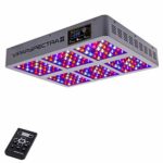VIPARSPECTRA Timer Control Series TC900 900W LED Grow Light – Dimmable Veg/Bloom Channels 12-Band Full Spectrum for Indoor Plants