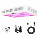 HIGROW 2000W LED Grow Light White, Double Chips Full Spectrum LED Plant Light with Daisy Chain | Rope Hanger | Switch for Indoor Greenhouse Hydroponic Plants