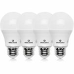 Great Eagle A19 LED Light Bulb, 9W (60W Equivalent), UL Listed, 3000K (Soft White), 800 Lumens, Non-dimmable, Standard Replacement (4 Pack)