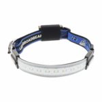 OV LED 802100 Broadbeam LED Headlamp, Ultra-Low Profile Durable Elastic Headband, Camping, Hunting, Runners, Hiking, Outdoors, Fishing, 210° Illumination, 300 Lumens, 20 Bright LED Lights, 3 AAA Battery Powered, 3 Power Settings