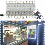 EAGWELL 20 Ft Storefront Light 40 Pieces Cold White 5050 LED Light Module,2 Set 5050 SMD 120 LED Module Store Front Window Sign Strip Light