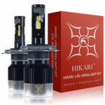 HIKARI LED Headlight Bulbs Conversion Kit-H4(9003),2019 New Gen of HIKARI, Adjustable Beam, 9600lm 6K Cool White,2 Yr Warranty