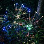 TechCode Solar Fairy Lights, Copper Wire LED Solar Lights Waterproof Christmas Sparkle Lighting DIY Decorative Lights for Bedroom, Garden, Party, Wedding, Christmas, Festival(Multi-Color)