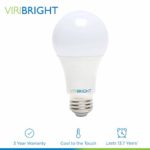 Viribright 12-24V DC Edison Bulb, Low Voltage Edison Light Bulbs, (10W) 75 Watt Equivalent Light Bulb, 6000K Daylight, Edison Bulb Medium Base E26, 1000 lumens