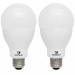 Great Eagle LED 23W Light Bulb (Replaces 150W – 200W) A21 Size with 2600 Lumens, Non-Dimmable, 5000K Daylight, UL Listed (2-Pack)