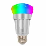 Kimitech Smart Bulb WiFi LED Light Bulb, Multi Color Dimmable No Hub Required A19 Smartphone Control and Voice Control Compatible with Alexa and Google Assistant