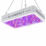 BLOOMSPECT 1200W LED Grow Light: Full Spectrum with IR for Indoor Hydroponics Greenhouse Plants Veg and Bloom (120pcs 10W LEDs)