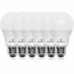 Great Eagle 100W Equivalent LED Light Bulb 1500 Lumens A19 2700K Warm White Non-Dimmable 14-Watt UL Listed (6-Pack)