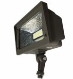 LED Flood Light, Dusk-to-Dawn Photocell, 180° Adjustable Knuckle, 50W (250W Equivalent), Waterproof Outdoor Area Lighting, 5000K 5500lm 100-277Vac ETL Qualified DLC Listed 10-Year Warranty by Kadision