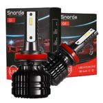 H11 LED Headlight Bulbs, Snorda All-in-One LED Headlights Conversion Kit 6000K 9000 Lumens 40W IP68 Waterproof H8 H9 LED Headlight Bulb with Super Bright CSP Chips