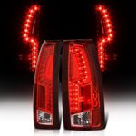 GMC Pickup 1500 2500 3500 Suburban LED Tail Light Rear Lamps Replacement