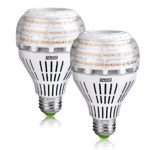 [UPGRADED] SANSI 27W (250 Watt Equivalent) A21 Omni-directional Ceramic LED Light Bulbs, 4000 Lumens, 3000K Soft Warm White Light, E26 Base Floodlight Bulb, Home Lighting, Non-dimmable (2 Pack)