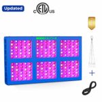 MEIZHI 900W LED Grow Light Updated Version Reflector-Series Full Spectrum Indoor Plants Veg Flower – Dual Switches Daisy Chain – 900W led Grow Light