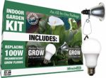 MiracleLED 604432 Miracle Complete Indoor Garden Kit Full Spectrum LED Grow Lightbulb