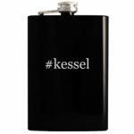 #kessel – Black 8oz Hashtag Hip Drinking Alcohol Flask