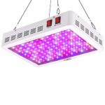 BLOOMSPECT 1200W LED Grow Light: Full Spectrum for Indoor Hydroponics Greenhouse Plants Veg and Bloom (120pcs 10W LEDs)