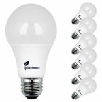 Fluxtronics A19 LED Light Bulbs, 75 Watt to 100 Watt Equivalent (11.2W), 1100 Lumens, Daylight (5000K), Non-Dimmable A19 LED Bulbs, E26 Base, UL Listed, 3 Years Warranty, 6 Pack