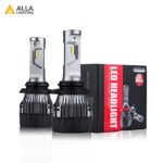 ALLA Lighting S-HCR Newest HB4 9006 LED Headlight Bulbs 10000Lms Extreme Super Bright LED 9006 Headlight Bulbs Conversion Kits Cool White Low Beam 9006 LED Headlamp Replacement