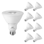 LE PAR30 E26 LED Light Bulbs, Medium Base, 11W Dimmable Recessed Lighting, 75W Halogen Equivalent, 900 Lumens, 2700K Warm White, 40 Degree Beam Angle, for Ceilings, Kitchen, Office and More, Pack of 8