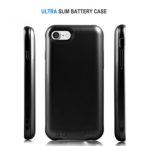 iPhone 7 PLUS Ultra Slim Battery Case, Phone Charger Case 3000mAh Super Light Charger External Power Pack. Use this Protective Extended Charging Cover Case as iPhone Backup Power