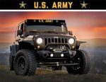 AeroLidz U.S. Army LED Light Bar Cover Insert 50/51.4/52 Inch AMY52