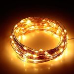 Albrillo Starry String Lights Warm White 100 LEDs 33ft with Power Supply, UL Listed