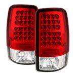 Spyder Auto ALT-YD-CD00-LED-RC Chevy Suburban/Tahoe 1500/2500/GMC Yukon/Yukon XL/GMC Yukon Denali/Denali XL Red Clear LED Tail Light