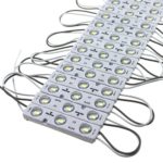 Odlamp Super Bright 200pcs 3 LED Injection Module White 5630 5730 SMD 120LM Per Module Waterproof Decorative Light for Letter Sign Advertising Signs with Tape Adhesive Backside