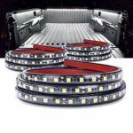 MICTUNING 3Pcs 60″ Truck Bed Lights – White Waterproof LED Light Strip with On-off Switch Fuse Splitter Cable for Truck Jeep Pickup RV SUV Vans Cargo Boats and More