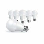 OSTWIN Dimmable LED Light Bulb A19 E26 Medium Base 12W (75 Watt Equivalent) 1100lm 4000K (Bright White) 6-pack, UL and ENERGY STAR listed