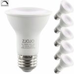 PAR20 LED Light Bulb 6 Watt (60W Equivalent) Flood Dimmable 5000K Kelvin Soft White, 510 Lumens, Indoor/Outdoor, 25,000 Hrs, Accent and Highlight – UL 50K6WHZ 6pack