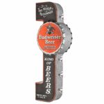 American Art Decor Officially Licensed Budweiser Beer King of Beers LED Sign for Man Cave Bar Garage