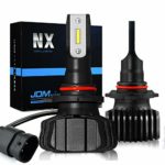 JDM ASTAR Newest Version NX 10000 Lumens Extremely Bright High Power 9012 All-in-One Fanless Design LED Headlight Bulbs, Fog Light Bulbs,Xenon White (9012)